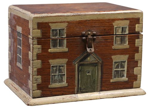 ENGLISH PAINT-DECORATED HOUSE