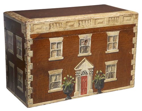ENGLISH PAINT-DECORATED HOUSE