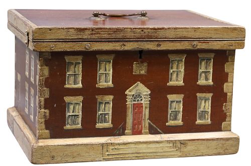 ENGLISH PAINT-DECORATED HOUSE