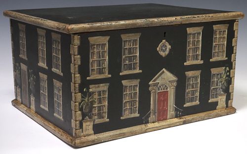 ENGLISH PAINT-DECORATED HOUSE