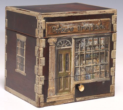 ENGLISH PAINT-DECORATED HOUSE