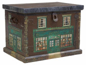 ENGLISH PAINT-DECORATED STOREF