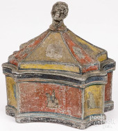 ENGLISH PAINTED LEAD TOBACCO B