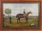 ENGLISH PAINTING GENTLEMEN & H