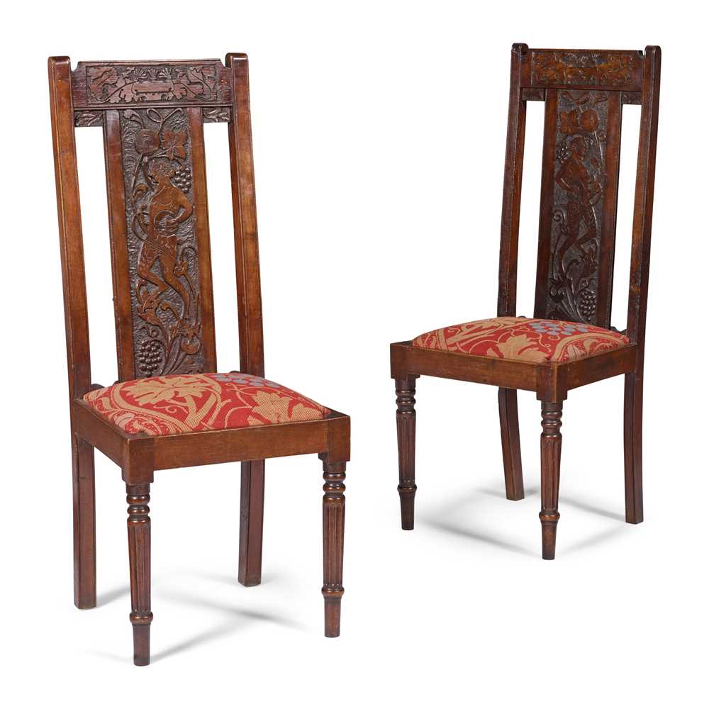 ENGLISH PAIR OF ARTS & CRAFTS