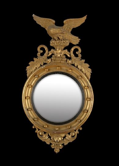 English Parcel-Ebonized Giltwood