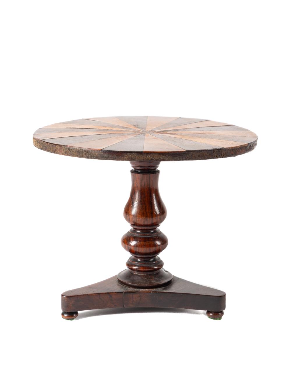ENGLISH PARQUETRY INLAID SALESMAN'S