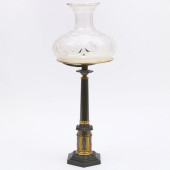 ENGLISH PATINATED AND GILT-BRO