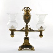 English patinated gilt-bronze