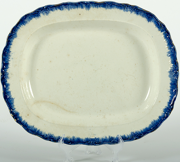 English Pearlware Feather Edge