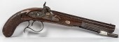 English Percussion Pistol with