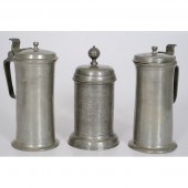 English Pewter Tankards Englis