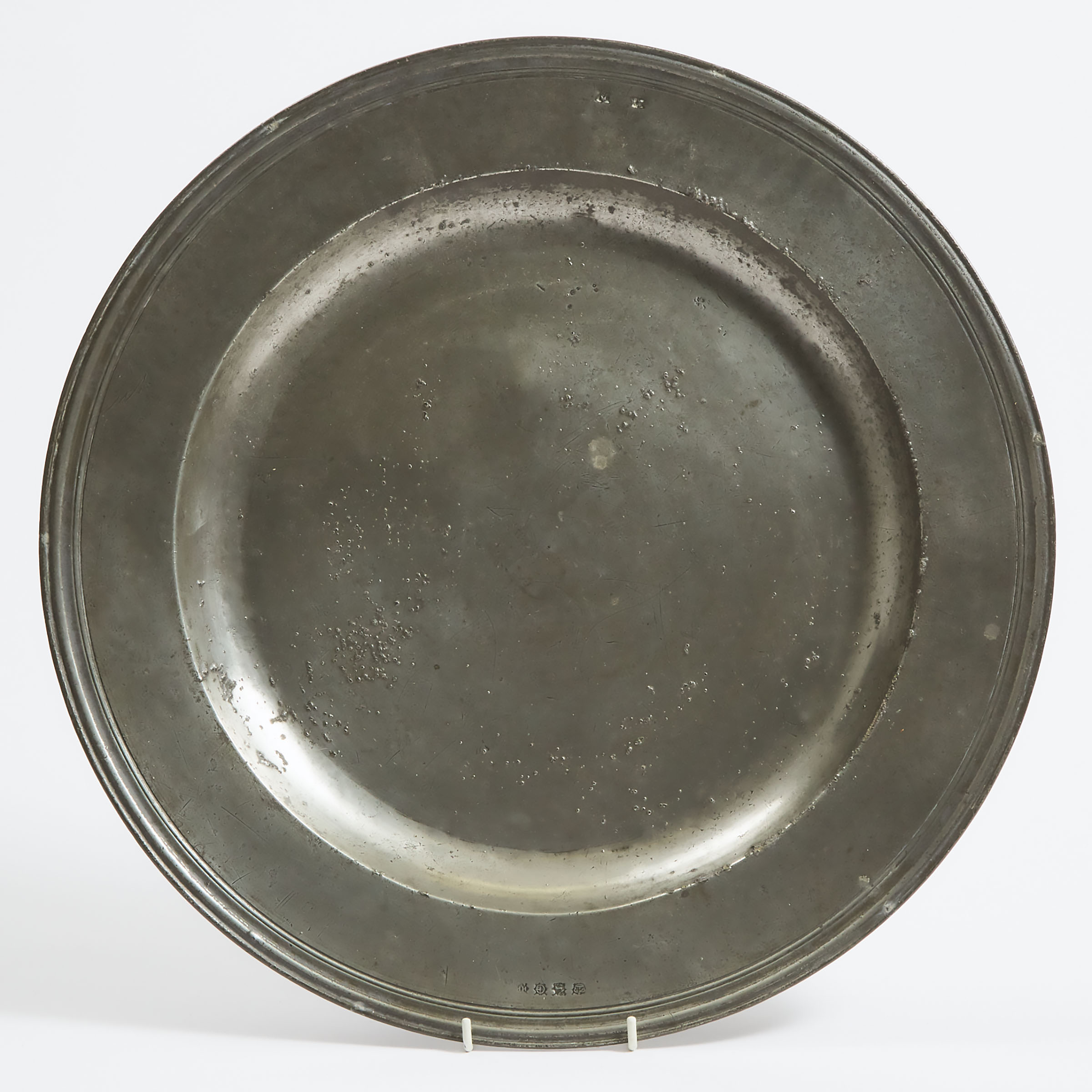 English Pewter Triple Reed