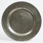 English Pewter Triple Reed Cha