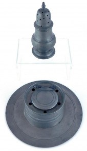 ENGLISH PEWTER, TWO PIECES INC