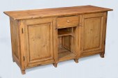 ENGLISH PINE CUPBOARD, 19TH C