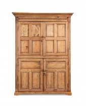 ENGLISH PINE FOUR DOOR CUPBOAR
