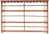 ENGLISH PINE HANGING SHELF, 18