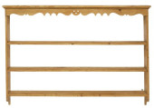 ENGLISH PINE WALL-MOUNTED DELF