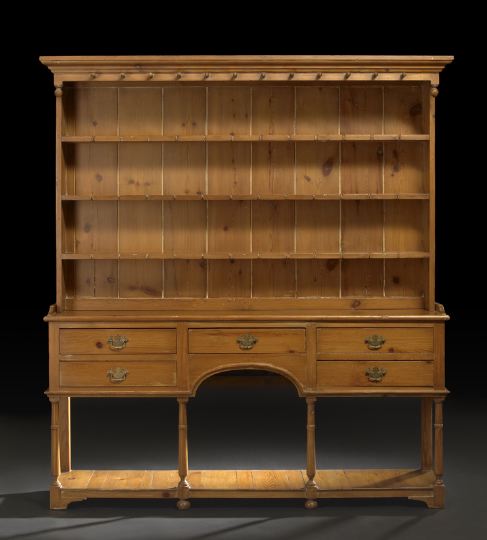 English Pine Welsh Dresser, 