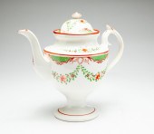 ENGLISH PINXTON TALL POT. Nine