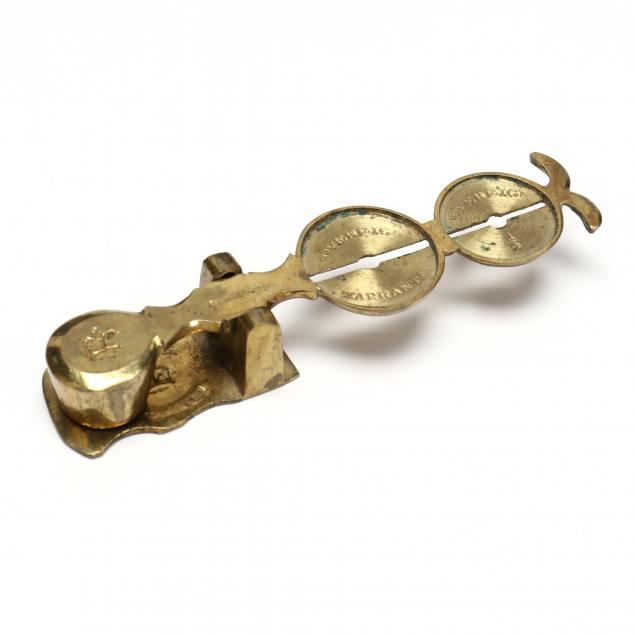 ENGLISH POCKET COIN SCALE FOR