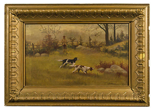 English Pointers by F. Williamson