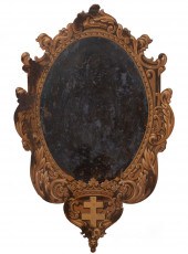 ENGLISH POLYCHROMED METAL ARMO