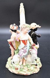 ENGLISH PORCELAIN ALLEGORICAL