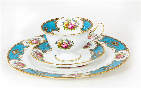 English porcelain breakfast service