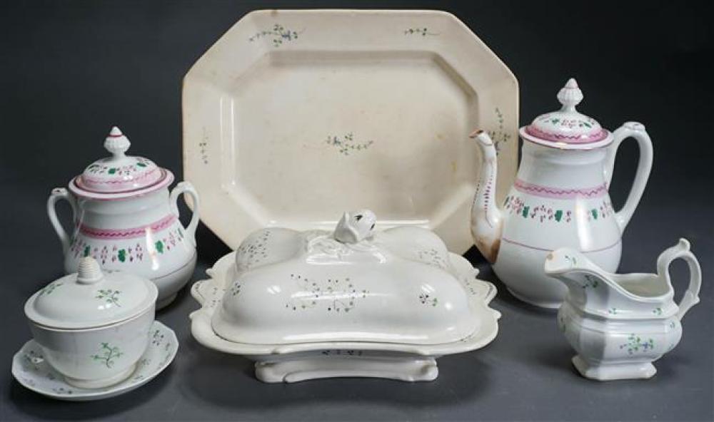 ENGLISH PORCELAIN COVERED DISH,