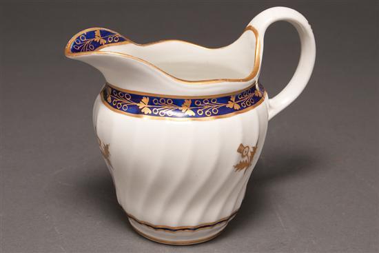 English porcelain cream jug,