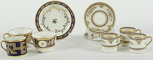 English Porcelain Cups Plus English