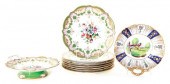 English porcelain dessert plat