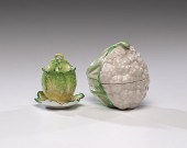 English Porcelain Mustard Pot