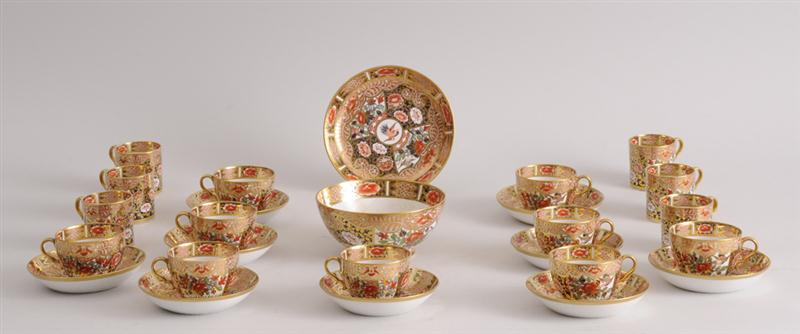 ENGLISH PORCELAIN PART TEA