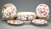 ENGLISH PORCELAIN PARTIAL DINN
