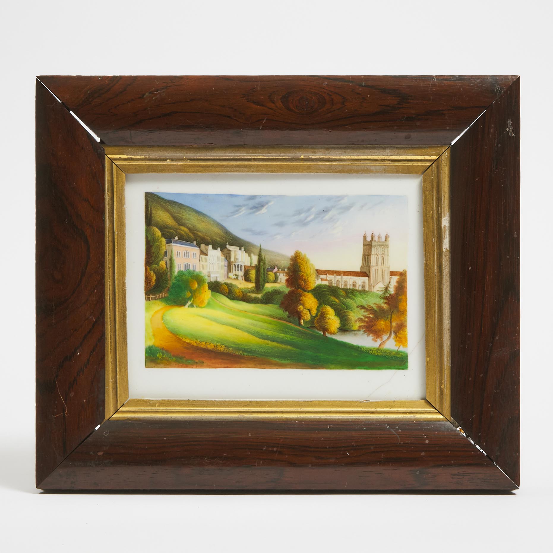 English Porcelain Rectangular