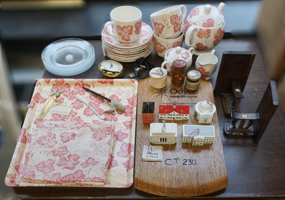 ENGLISH PORCELAIN TEA SET,