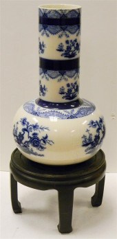 English porcelian blue and whi