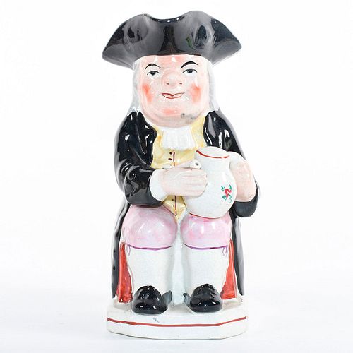 ENGLISH POTTERY CERAMIC TOBY JUG,