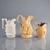 ENGLISH POTTERY JUGS - CAN SHI