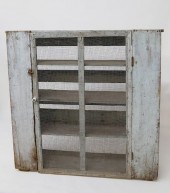 ENGLISH PRIMITIVE BLUE MILK PA