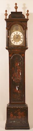 ENGLISH Q/A CHINOISERIE TALL CASE
