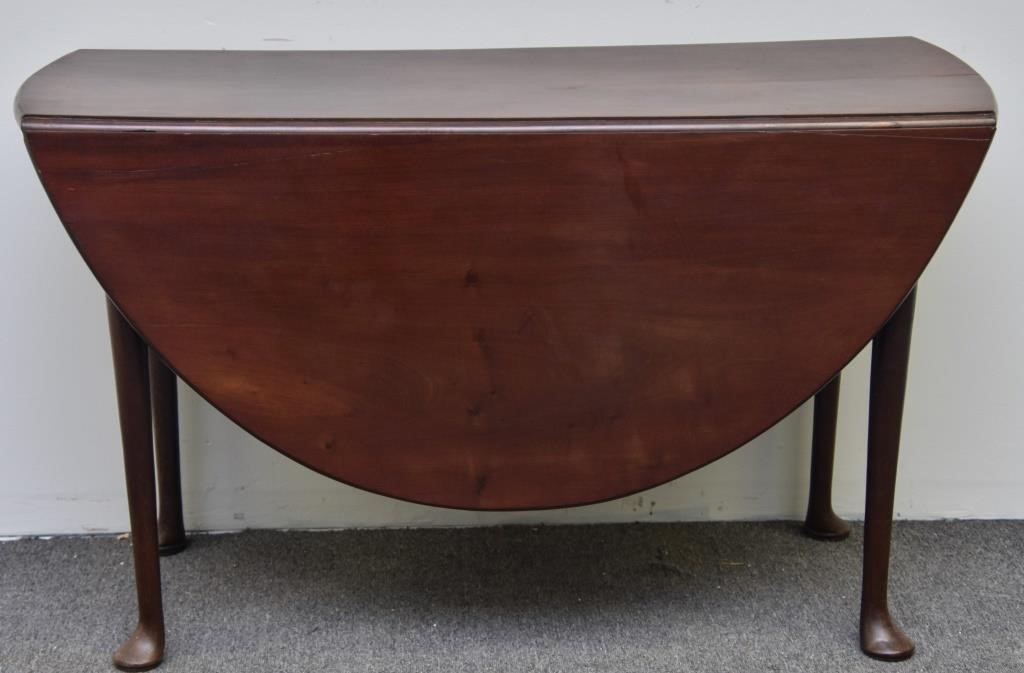 English Queen Anne mahogany