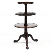 ENGLISH QUEEN ANNE MAHOGANY DU