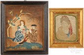 ENGLISH QUEEN ANNE NEEDLEWORK,