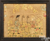 ENGLISH QUEEN ANNE NEEDLEWORK