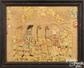 ENGLISH QUEEN ANNE NEEDLEWORK