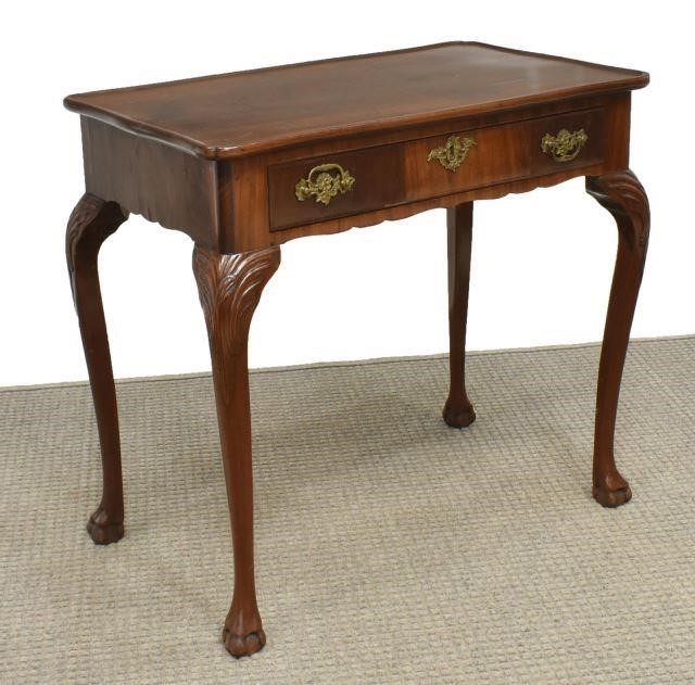 ENGLISH QUEEN ANNE STYLE MAHOGANY